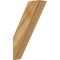 Ekena Millwork 4"W x 12"D x 20"H Traditional Rough Sawn Knee Brace, Western Red Cedar BRC04X12X20TRA00RWR - alternate 1